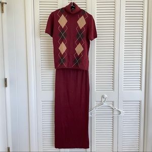 Skirt + Top 2 Piece Outfit